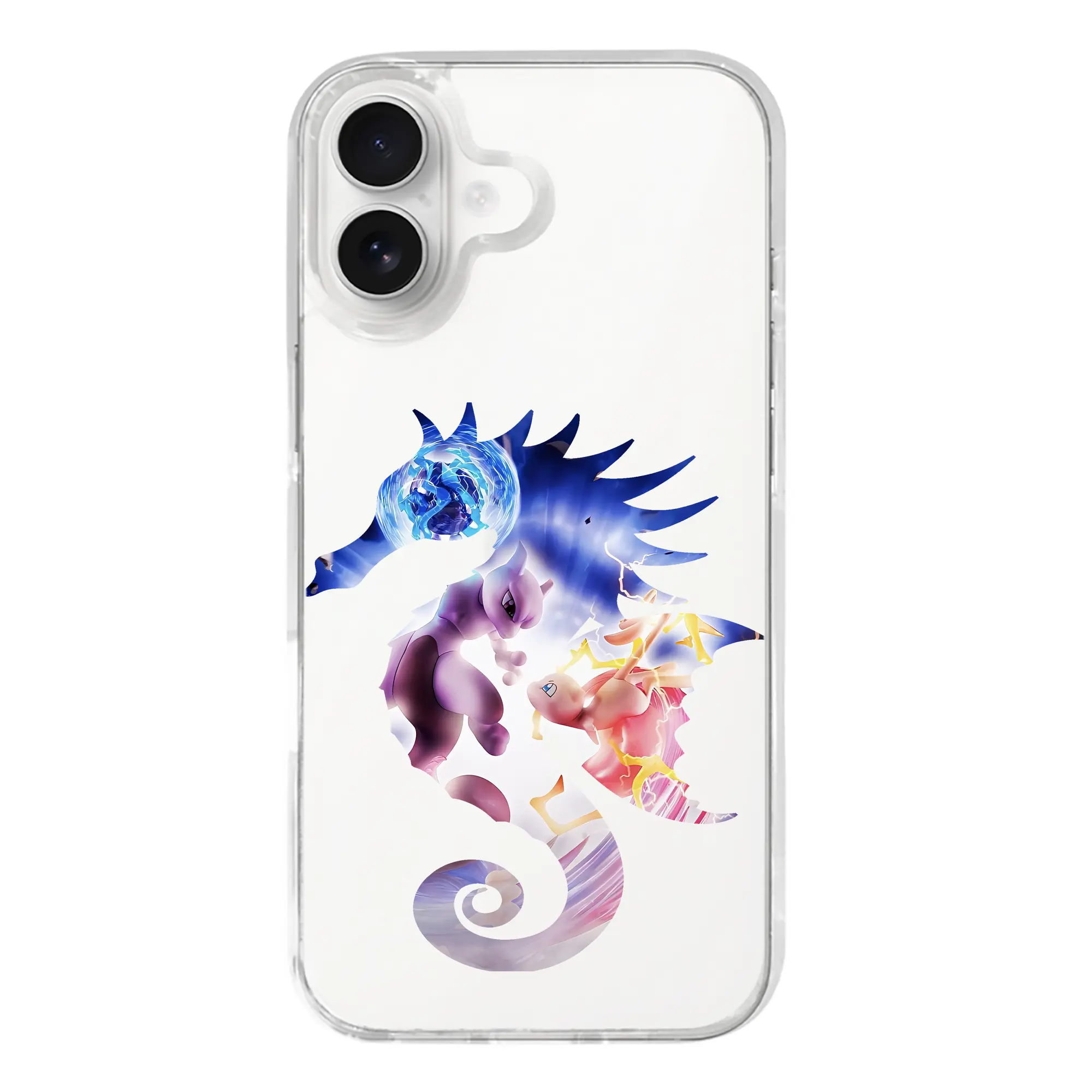 ポケモン グッズ,ミュウ - iPhone 17シリーズ 透明スマホケース – 薄型・耐衝撃・精密フィット保護カバー